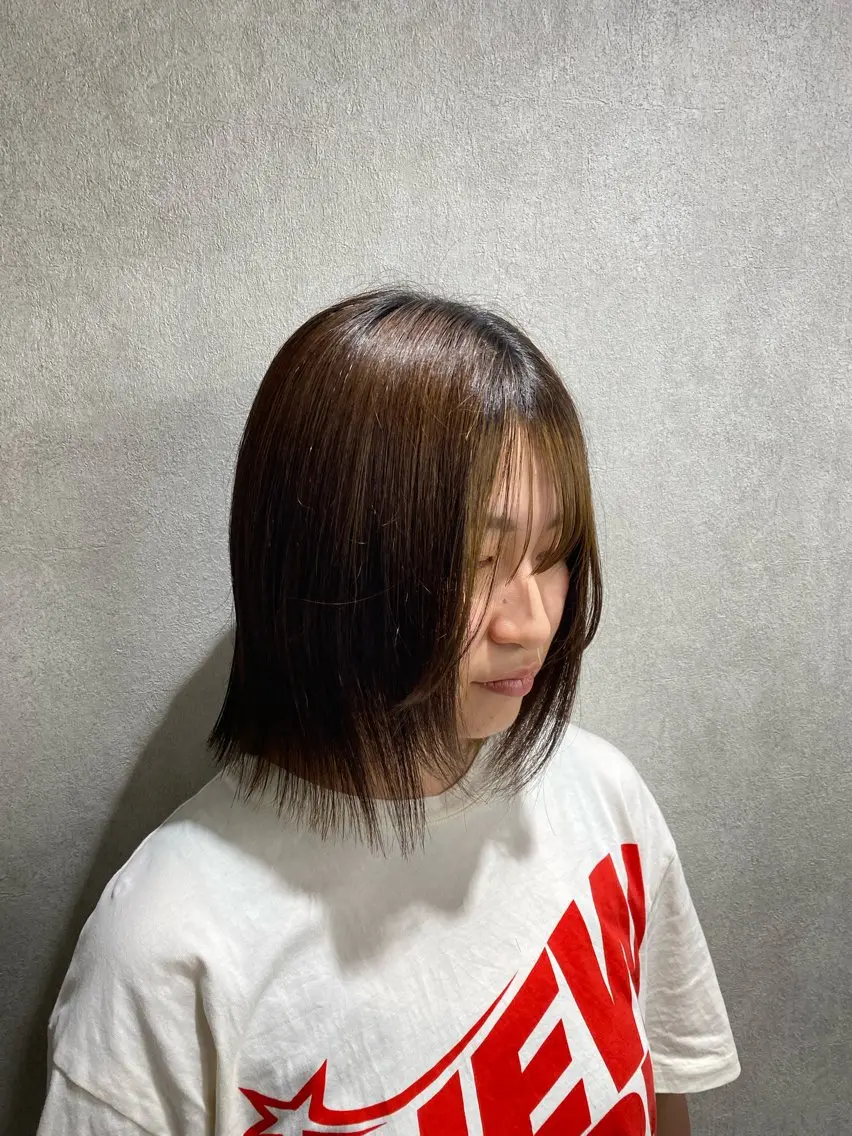 【プレカット💇🏻】前髪➕毛先➕毛量調整の全体カット✂️(条件付き)の写真