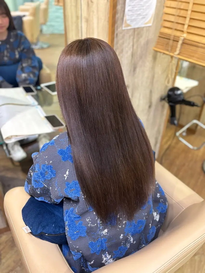 カラー ツヤ感カラー/韓国 カットkanna🖤のヘアスタイル