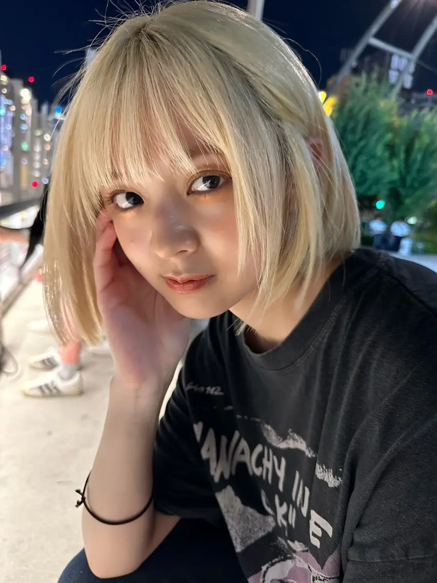 ショート カラー ヘアカラー KEIGO/ ベージュカラーのヘアスタイル