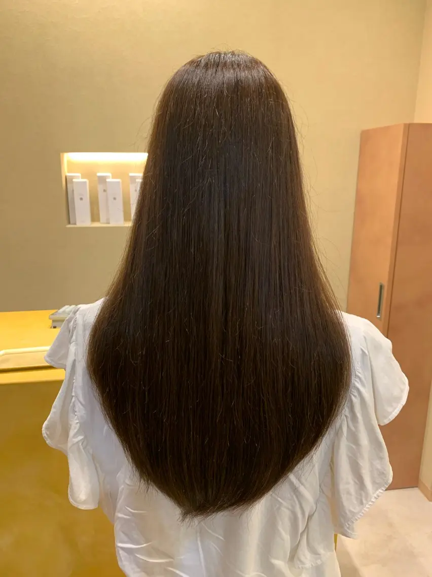 ロング カラー アッシュ アッシュブラウン ブラウンカラー 北村 隼規のヘアスタイル