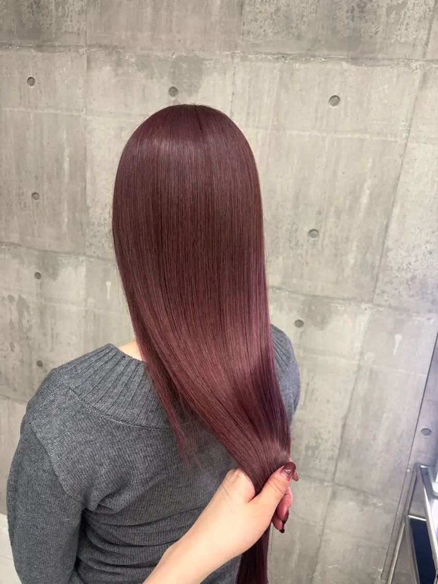 ロング ヘアカラー トリートメント 🍒RIO🍒 愛されガーリーのヘアスタイル