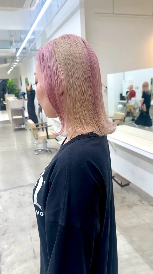 ミディアム etore 矢場町 南沙希のヘアスタイル