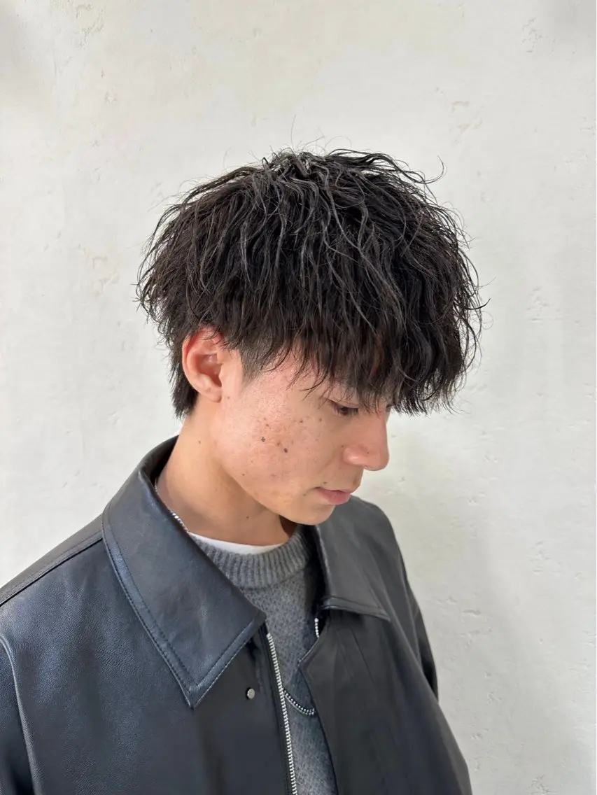 カット+パーマの写真