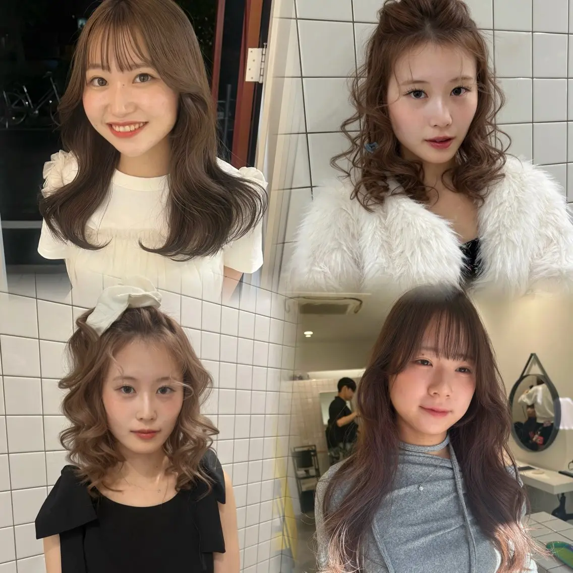 カラー ベージュカラー ブリーチ ケアブリーチ 透明感カラー ダブルカラー kanami/ 中崎町美容室のヘアスタイル