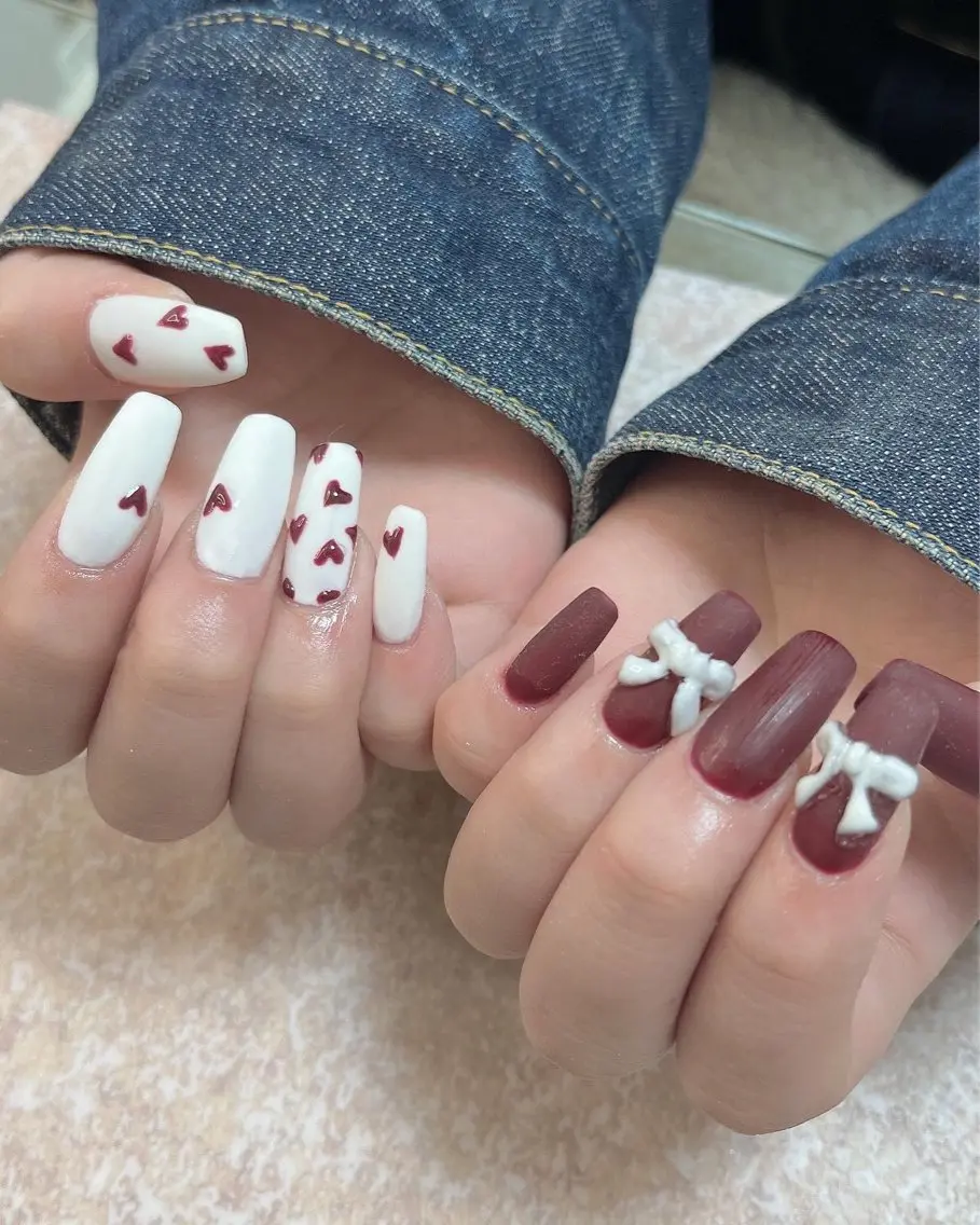 ネイル ジェルネイル 持ち込み スクエアネイル Will nail salonのネイルデザイン