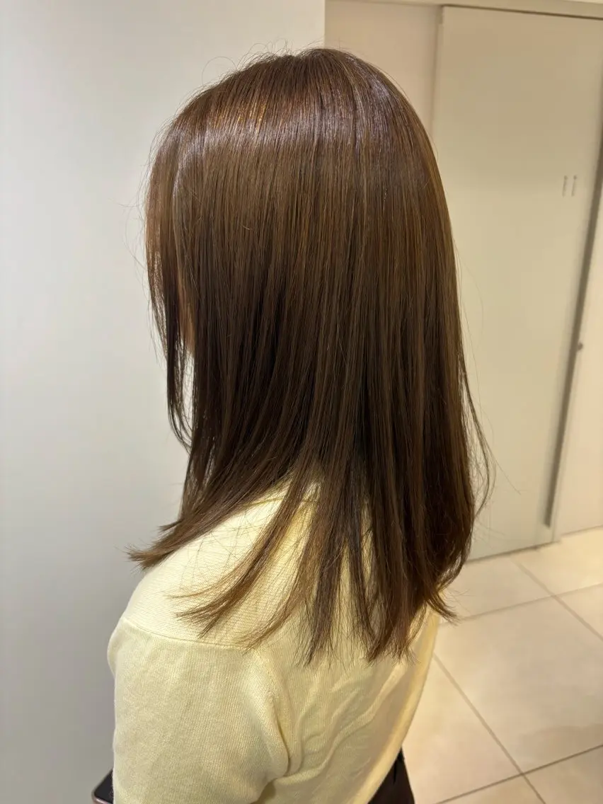 カラー 白石 歩真のヘアスタイル