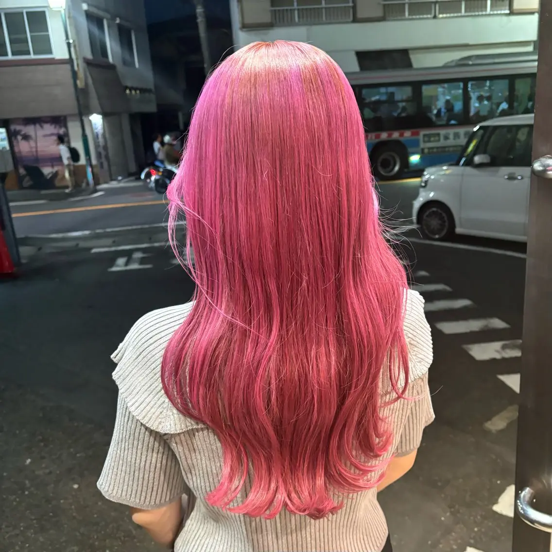 ロング ヘアカラー 🎀ハイトーン/ 艶カラー/夕月🎀のヘアスタイル
