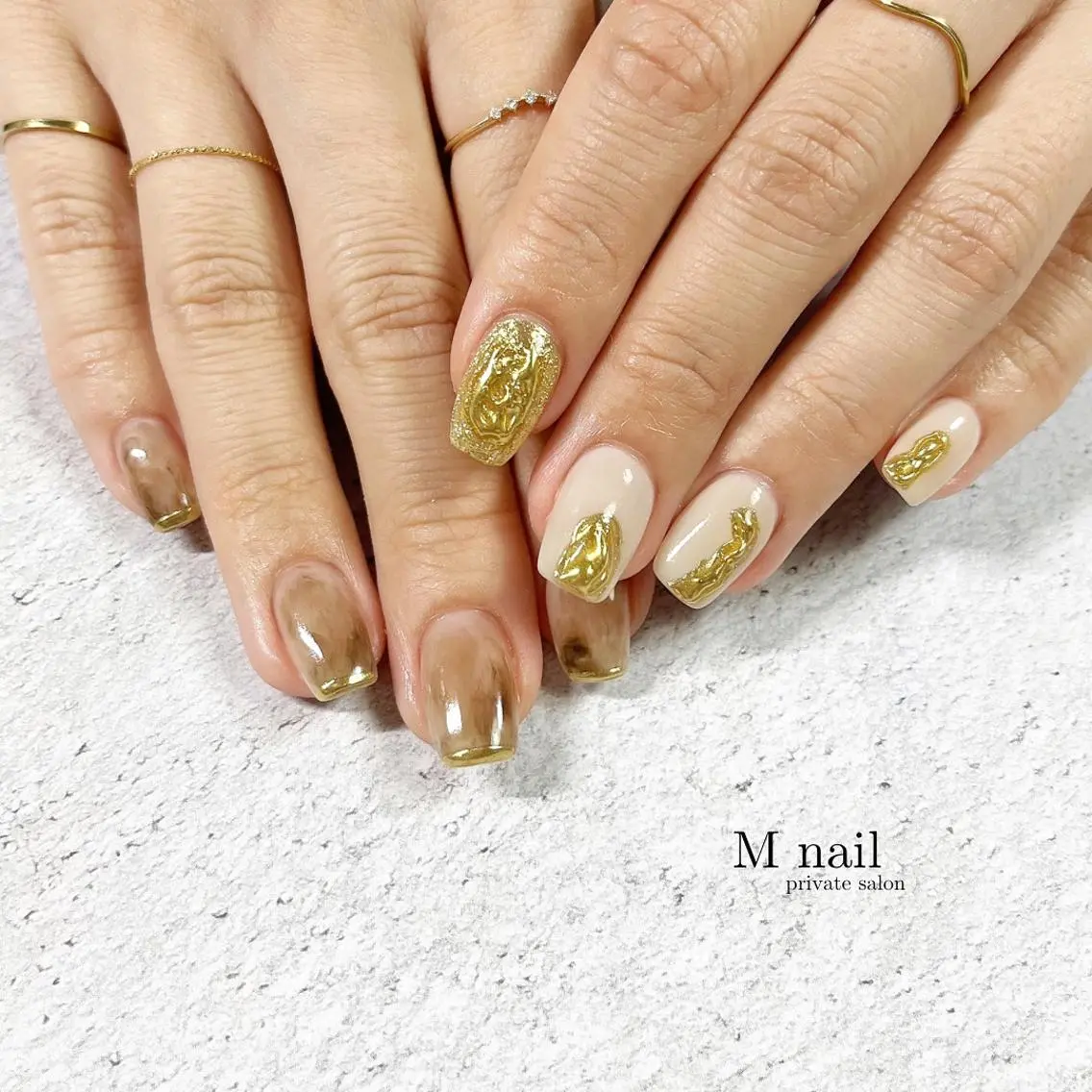 ネイル ハンドネイル M nailのネイルデザイン