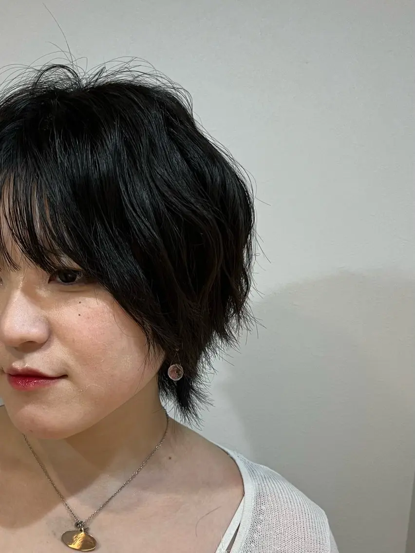 カラー トリートメント 透明感ベージュ/ オリーブ/Miu🪽のヘアスタイル