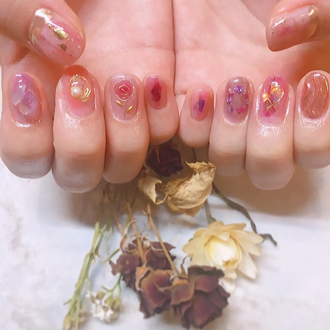 ネイル 持ち込み M O M Oのネイルデザイン
