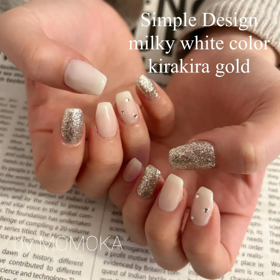 ネイル シンプルネイル Momo nailsalonのネイルデザイン
