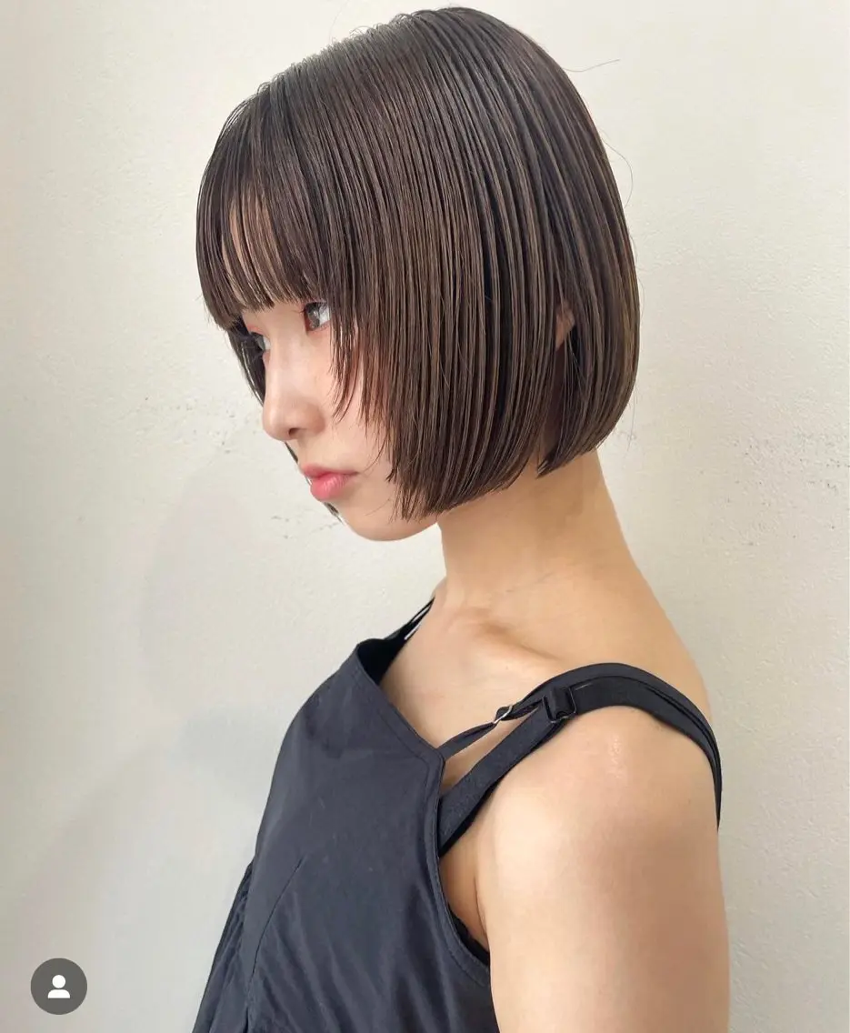 ショート ボブ HIBIKI/原宿 ハッシュカット🪄のヘアスタイル