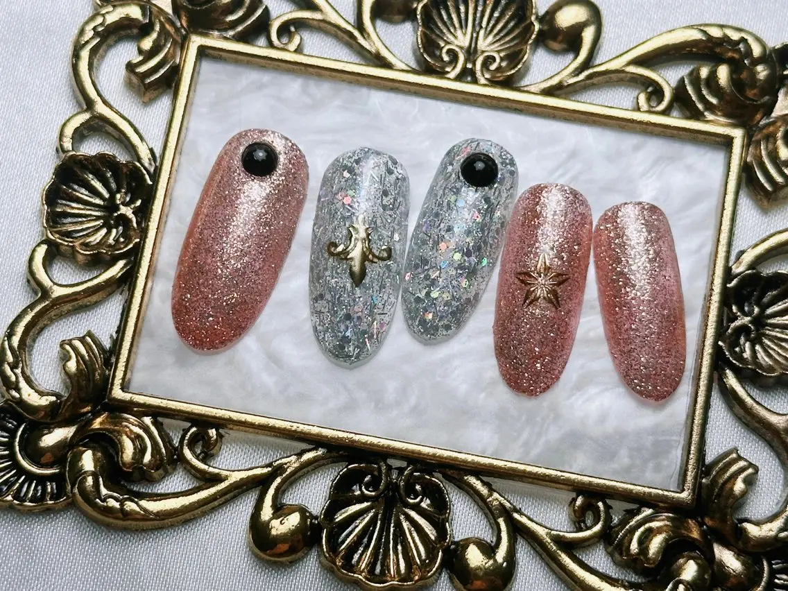 ネイル フレンチネイル マグネットネイル ニュアンスネイル オフィスネイル ワンカラーネイル Mnail _KKのネイルデザイン