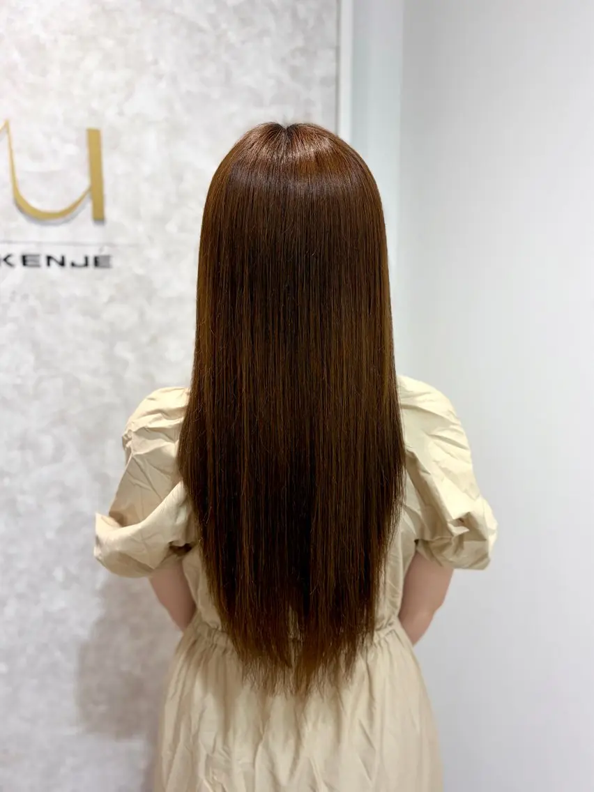 ミディアム トリートメント SHION🍒ྀི/ ヘアメ/ピンクカラーのヘアスタイル