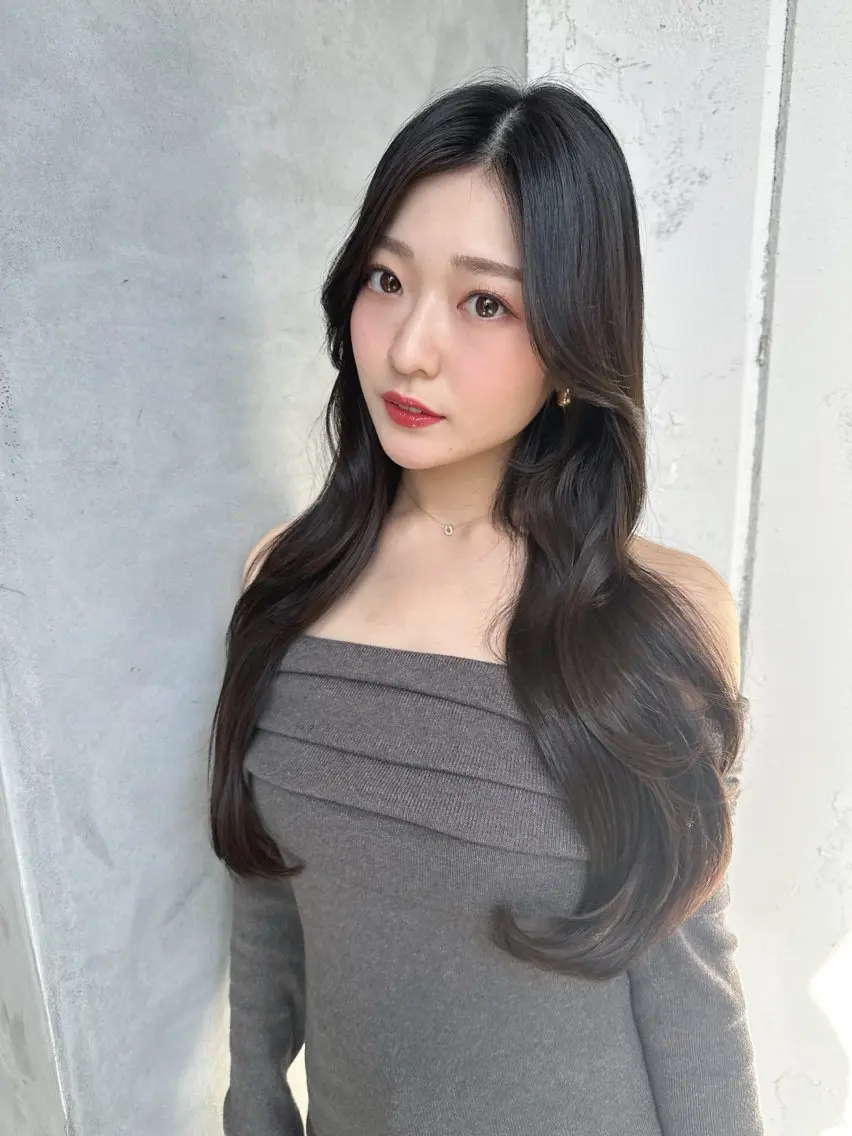 ロング カラー CHERIM ❤️🔥新家光葉のヘアスタイル
