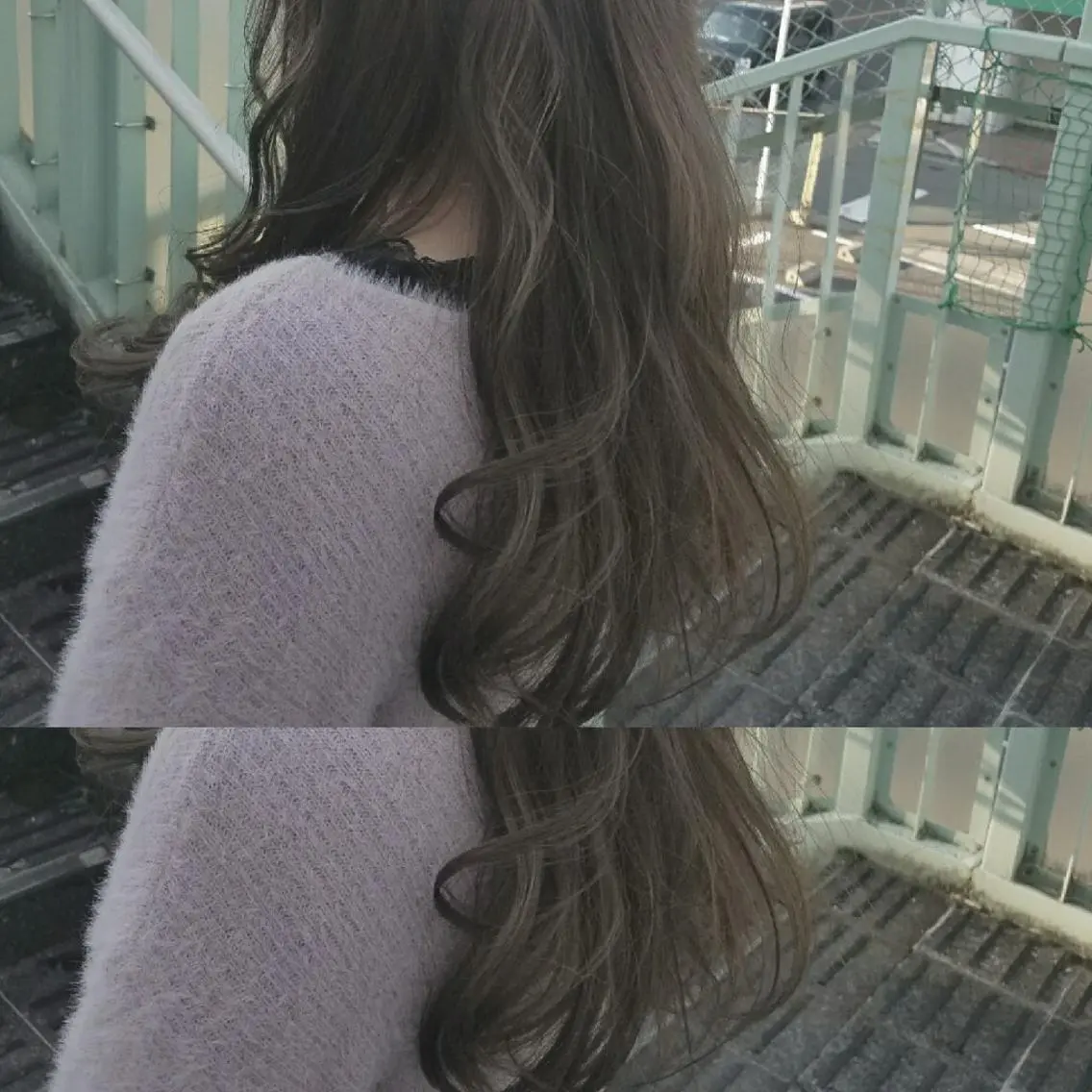 ロング 今中 小百合のヘアスタイル