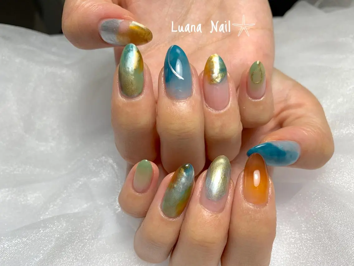 ネイル ハンドネイル BeauJu by Luana Nailのネイルデザイン