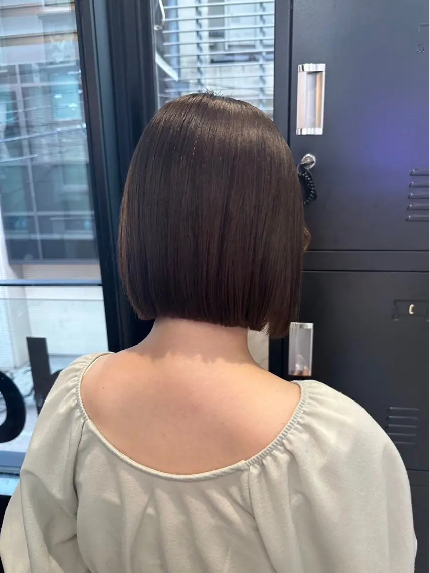 ショート ボブ カット カット¥1100 ✂️MIUのヘアスタイル