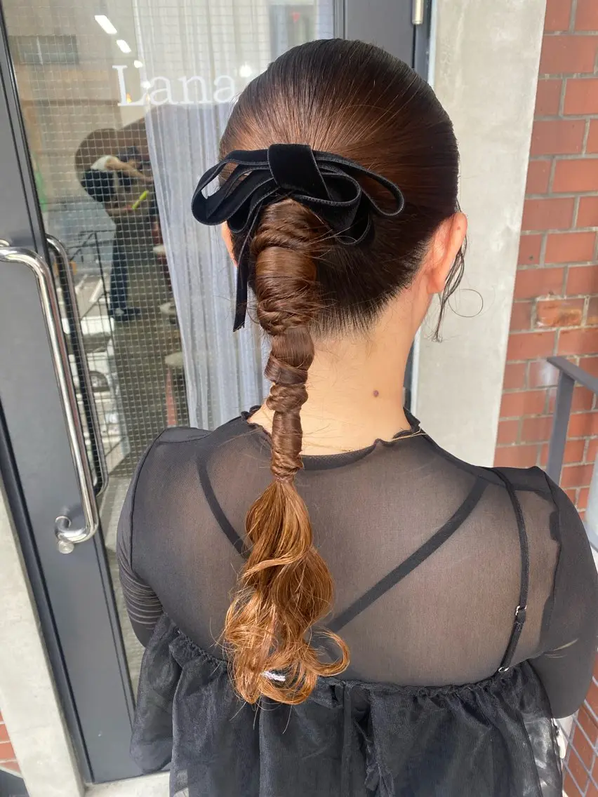 ヘアアレンジ ヘアセット 【safric】 NAOのヘアスタイル