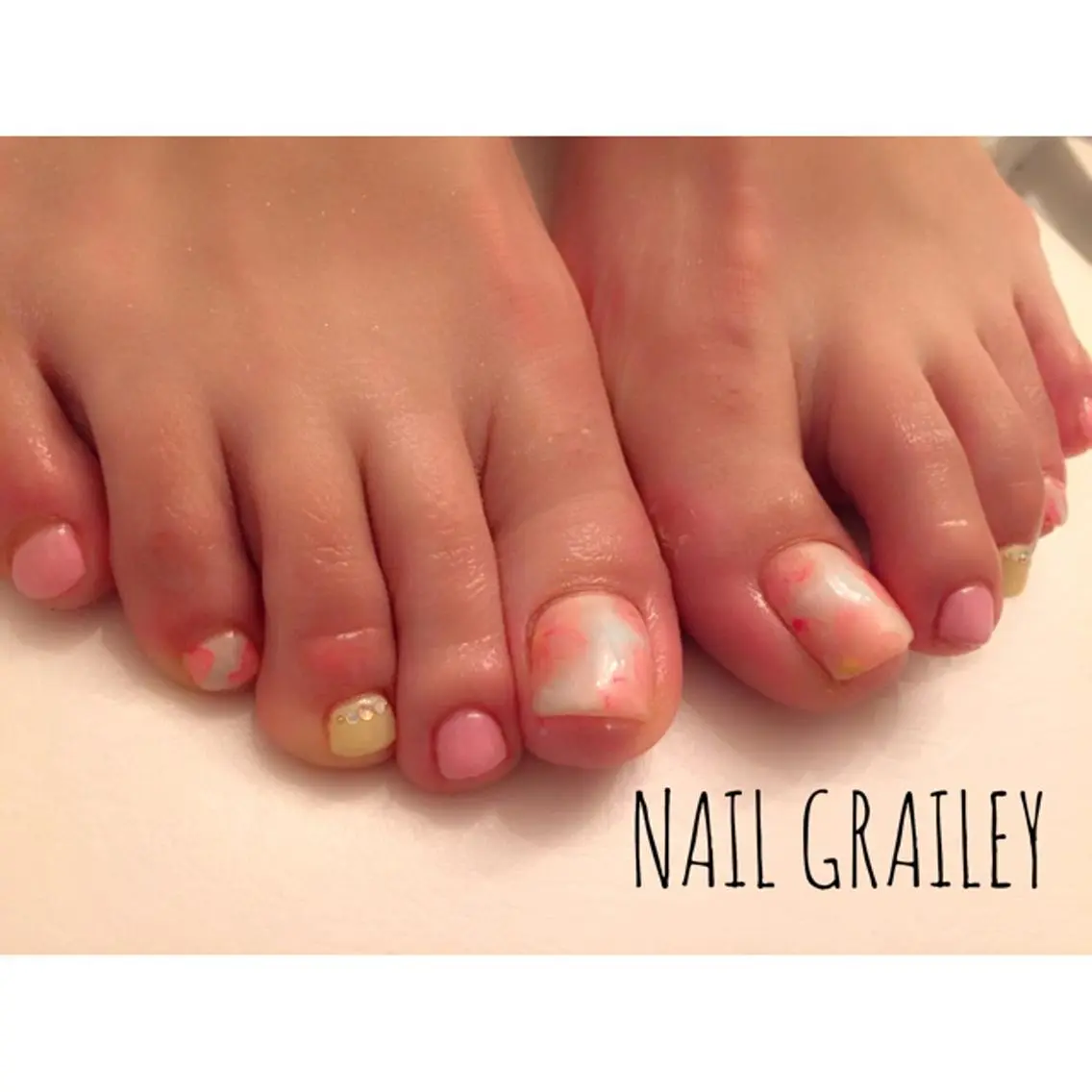 ネイル フットネイル nail makoのネイルデザイン