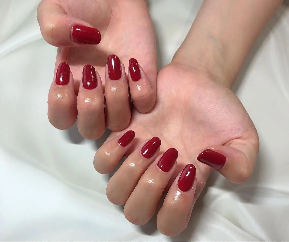 ネイル ワンカラーネイル nails 🎀meのネイルデザイン