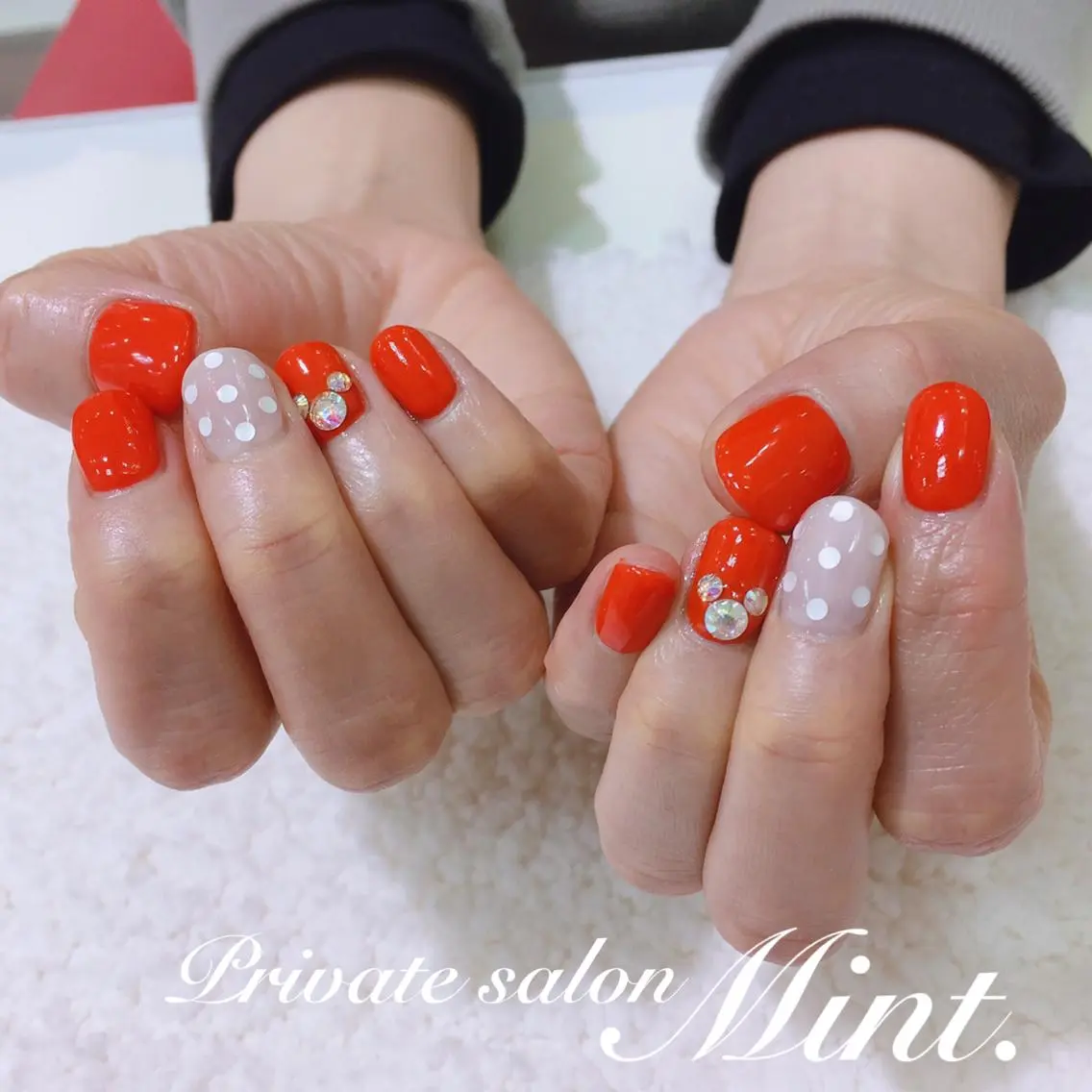 ショート ネイル ジェルネイル ハンドネイル Mint. nailのネイルデザイン