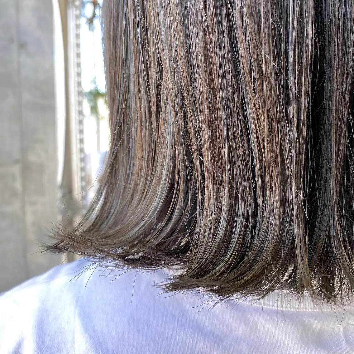 ミディアム カラー ヘアアレンジ カット ヘアカラー トリートメント ヘッドスパ 【ダメージレス施術】 【透明感】北村 拓也のヘアスタイル