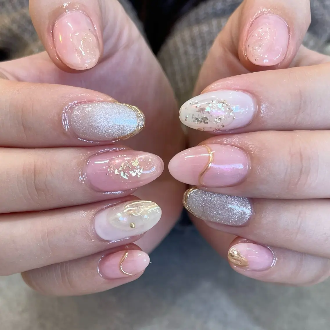 ネイル オーロラネイル Nail Salon Gummi.のネイルデザイン