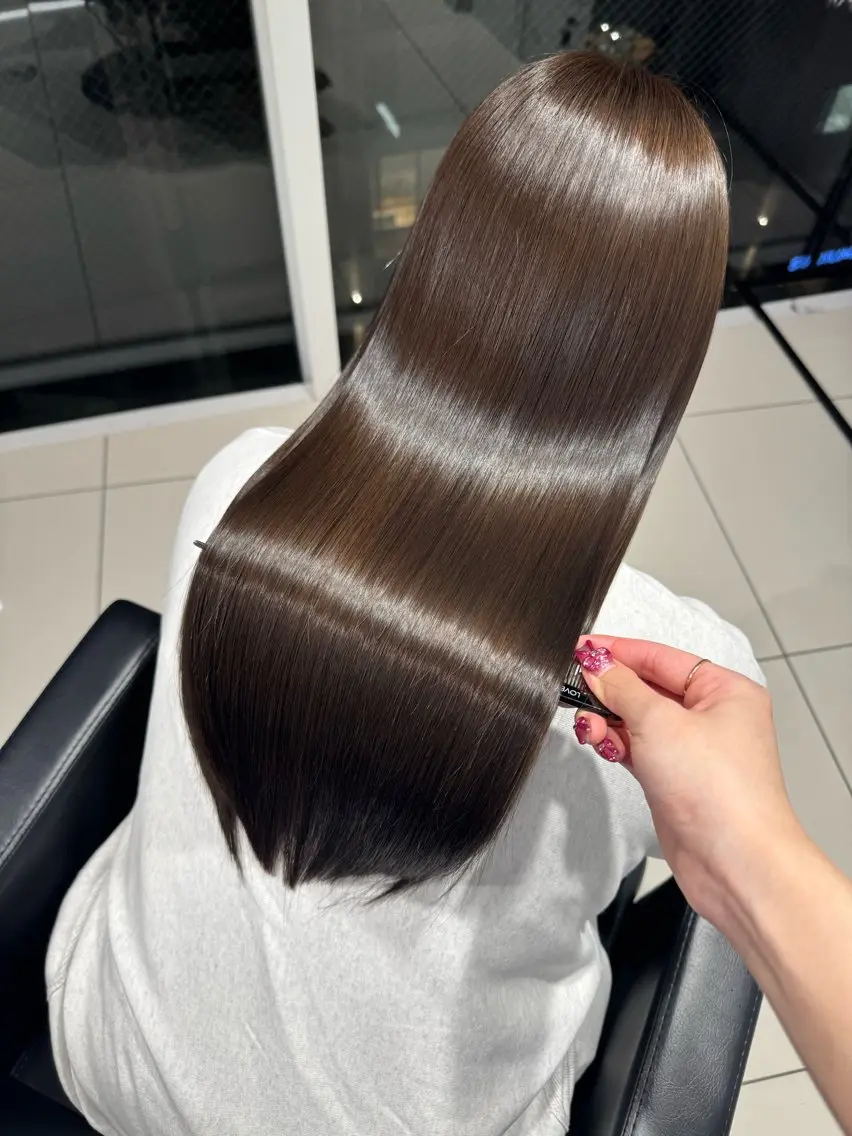 ロング ヘアカラー トリートメント 🫧艶髪🪽 Karinのヘアスタイル