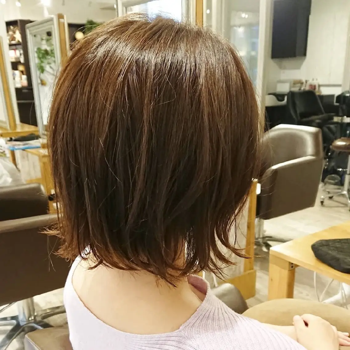 ショート カラー ヘアカラー トリートメント 【髪質改善】川越　  艶髪カラー/木村のヘアスタイル