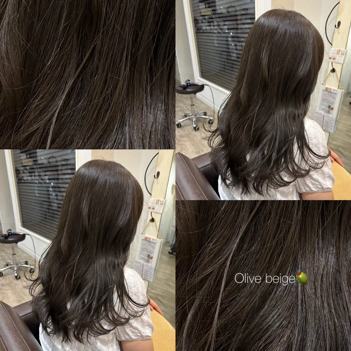 ロング カラー カット ヘアカラー トリートメント hina🎀🪽 /艶カラー/大曽根駅のヘアスタイル