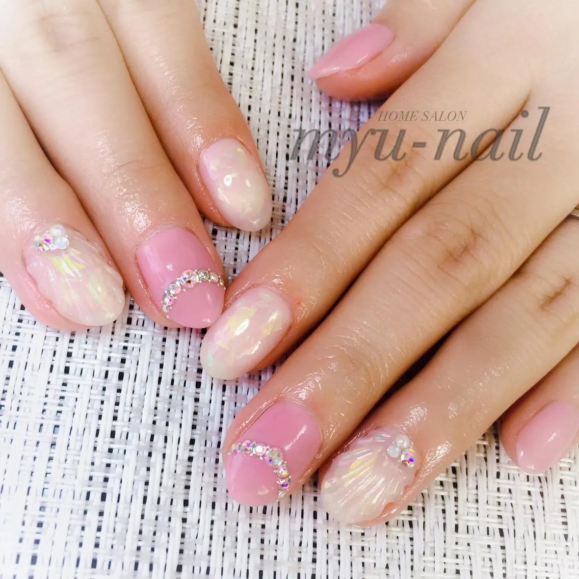 ネイル ハンドネイル ホームサロン myu-nailのネイルデザイン