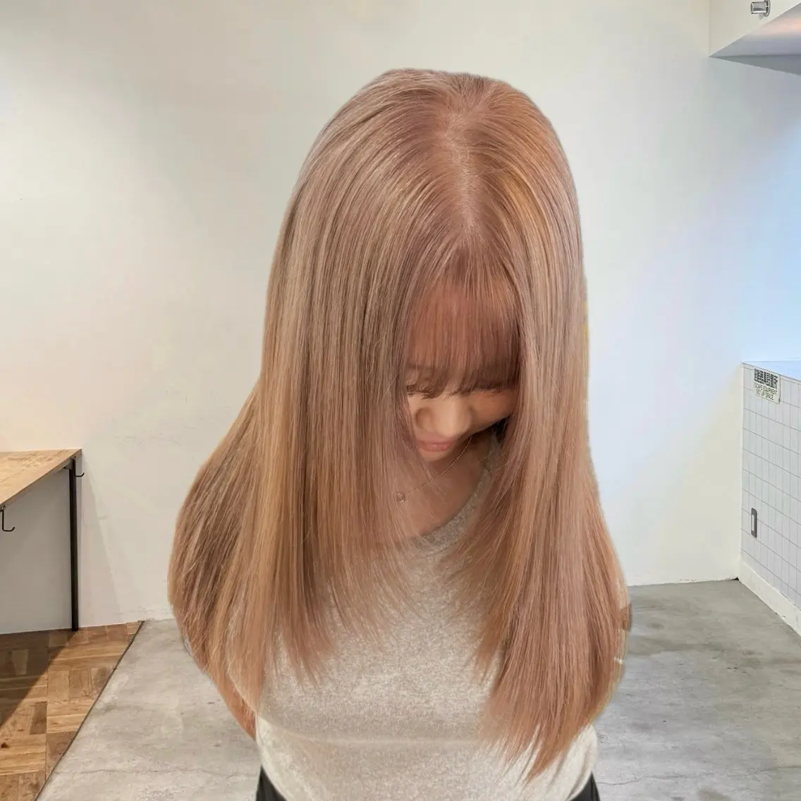 垢抜け🌟大大人気🌸ブリーチカラー🧡💛の写真