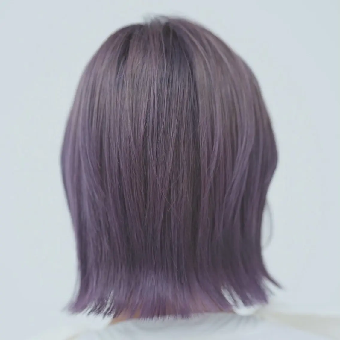 ミディアム カラー ヘアアレンジ ヘアカラー 韓国×艶髪 さきのヘアスタイル