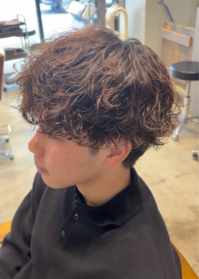 ショート メンズ 萩原 貴志のヘアスタイル