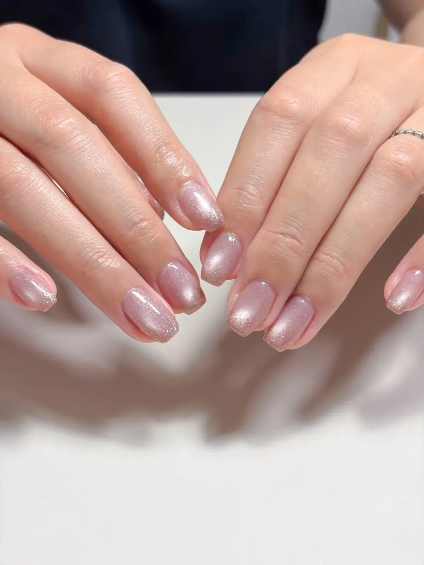 ネイル マグネットネイル マグネットワンカラー ワンカラーネイル ハンドネイル Ri's nail. ⌇リズネイルのネイルデザイン