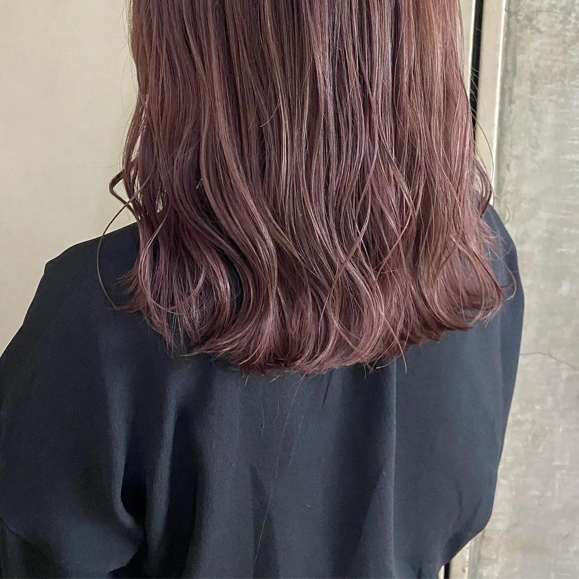 ミディアム カラー ブリーチ 透明感カラー 清村 和音のヘアスタイル