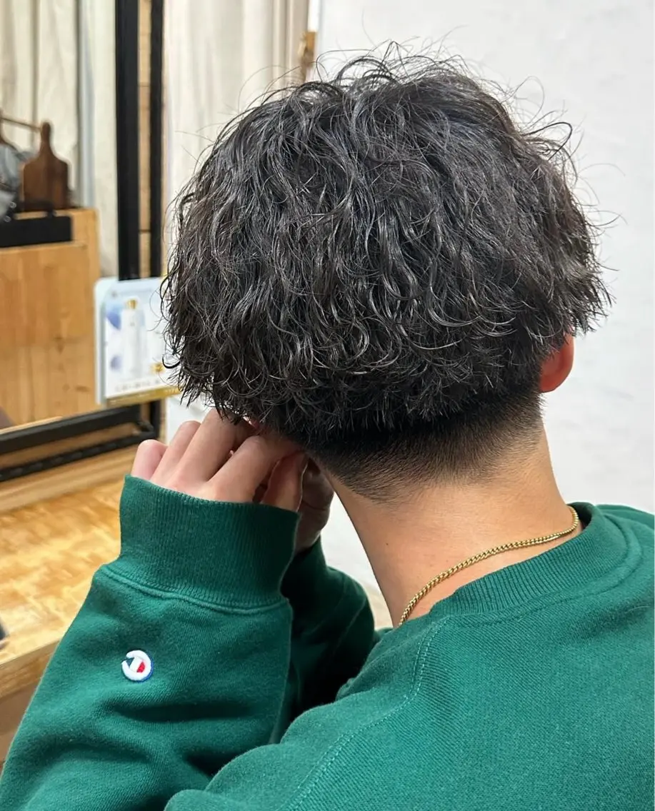 パーマ メンズ 木村 彩花のヘアスタイル