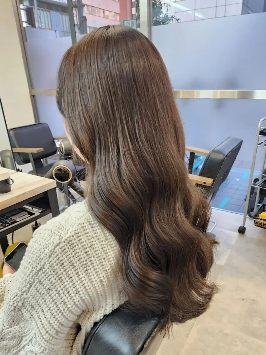 ロング カット ヘアカラー トリートメント 💖パーソナル診断 特化YUYA💖のヘアスタイル