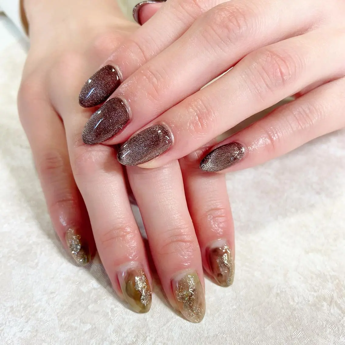 ネイル マグネットネイル Adore nailのネイルデザイン