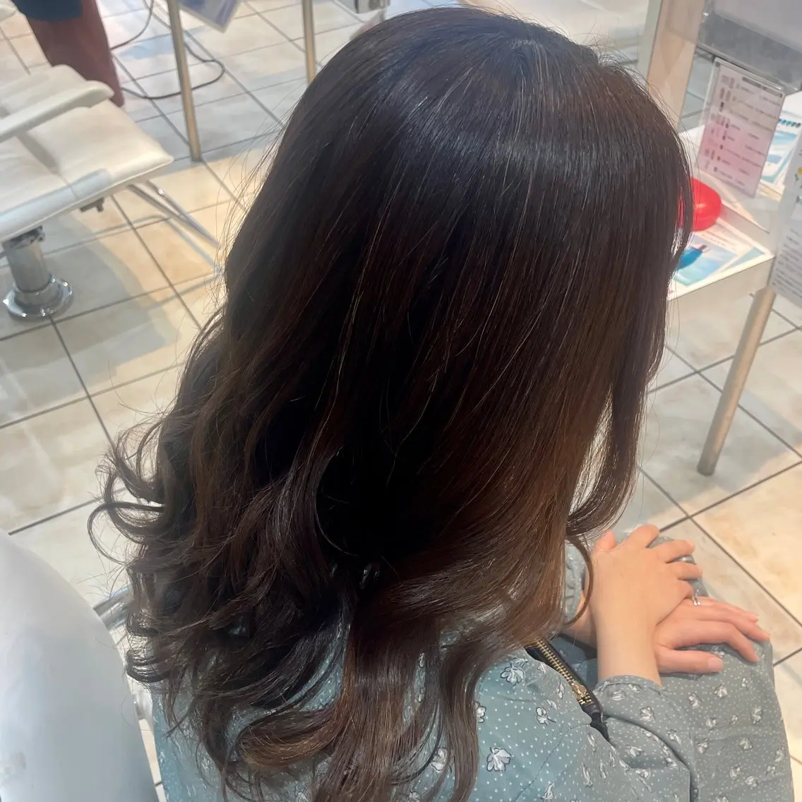 ロング カラー ヘアアレンジ ヘアセット ブリーチ/ヘアセット 【𝙍𝙞𝙣𝙤】のヘアスタイル
