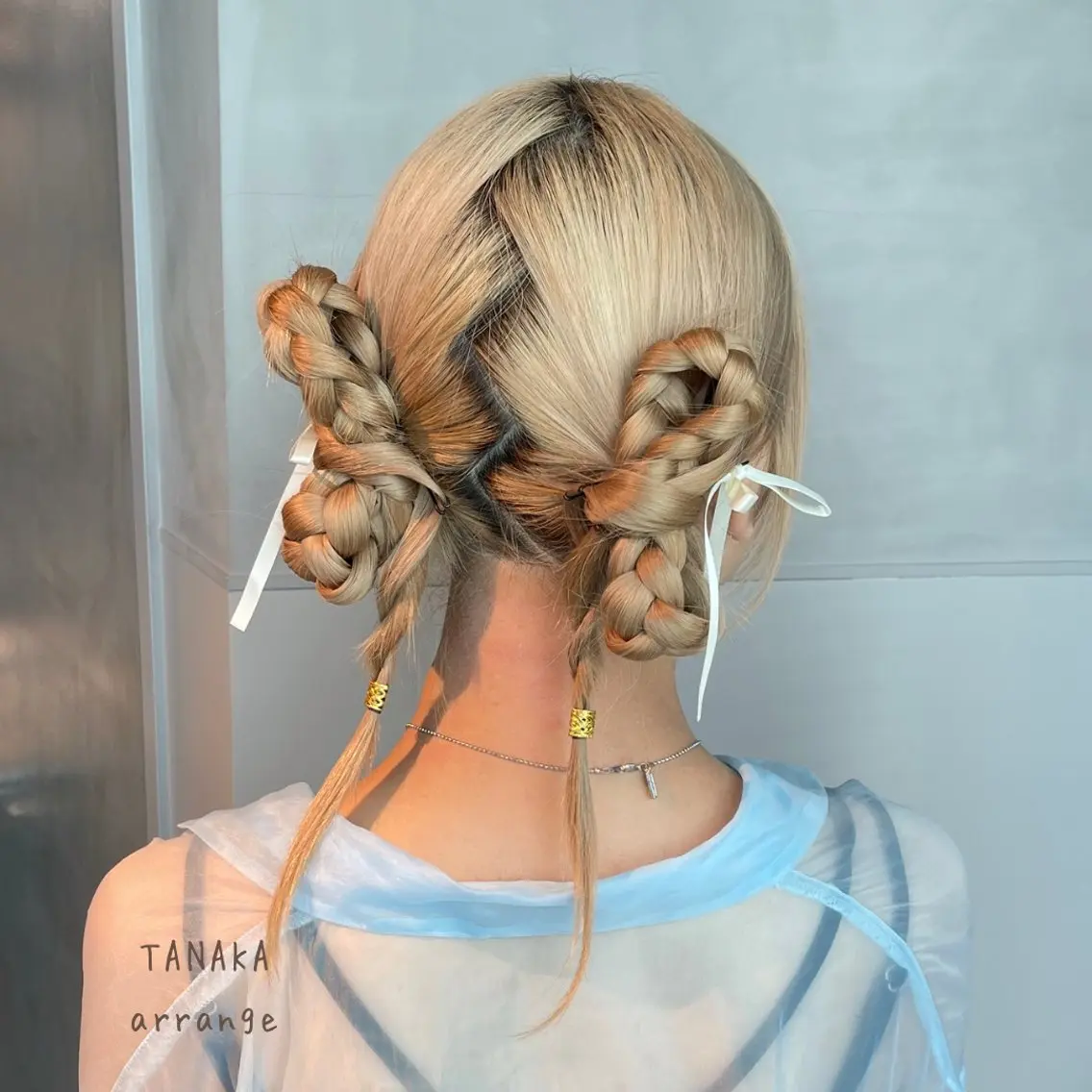 ヘアアレンジ ポニーテール 結婚式・ブライダル 卒業式のヘアスタイル ヘアセット charm《銀座》 ヘアセット/縮毛矯正のヘアスタイル