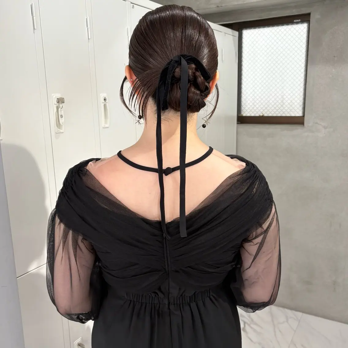 ミディアム ヘアアレンジ ヘアセット riko/レイヤー カット/ヘアセットのヘアスタイル