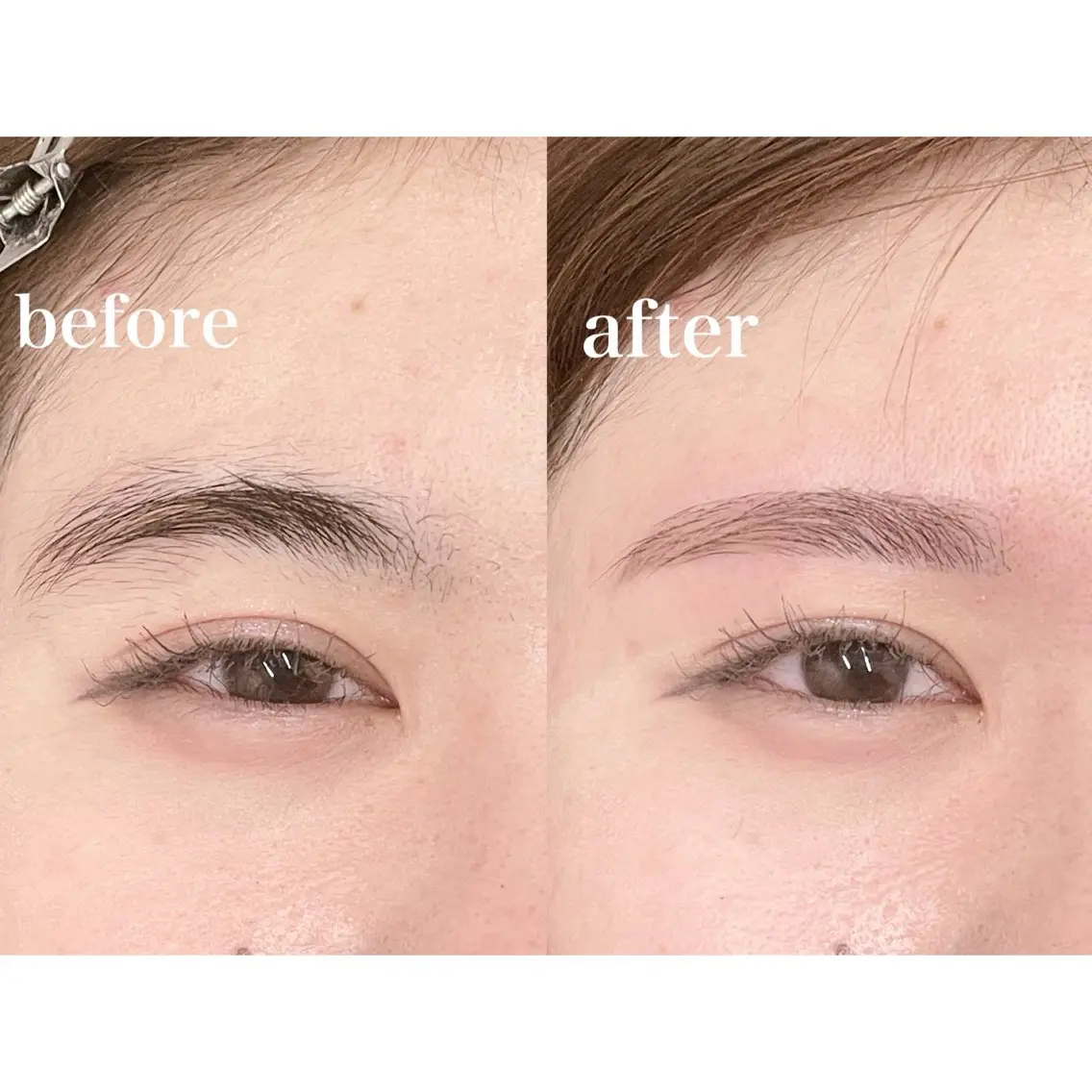 🏹ご新規様限定 美眉アイブロウWAXスタイリング+額WAX ※眉を生やしてご来店くださいの写真