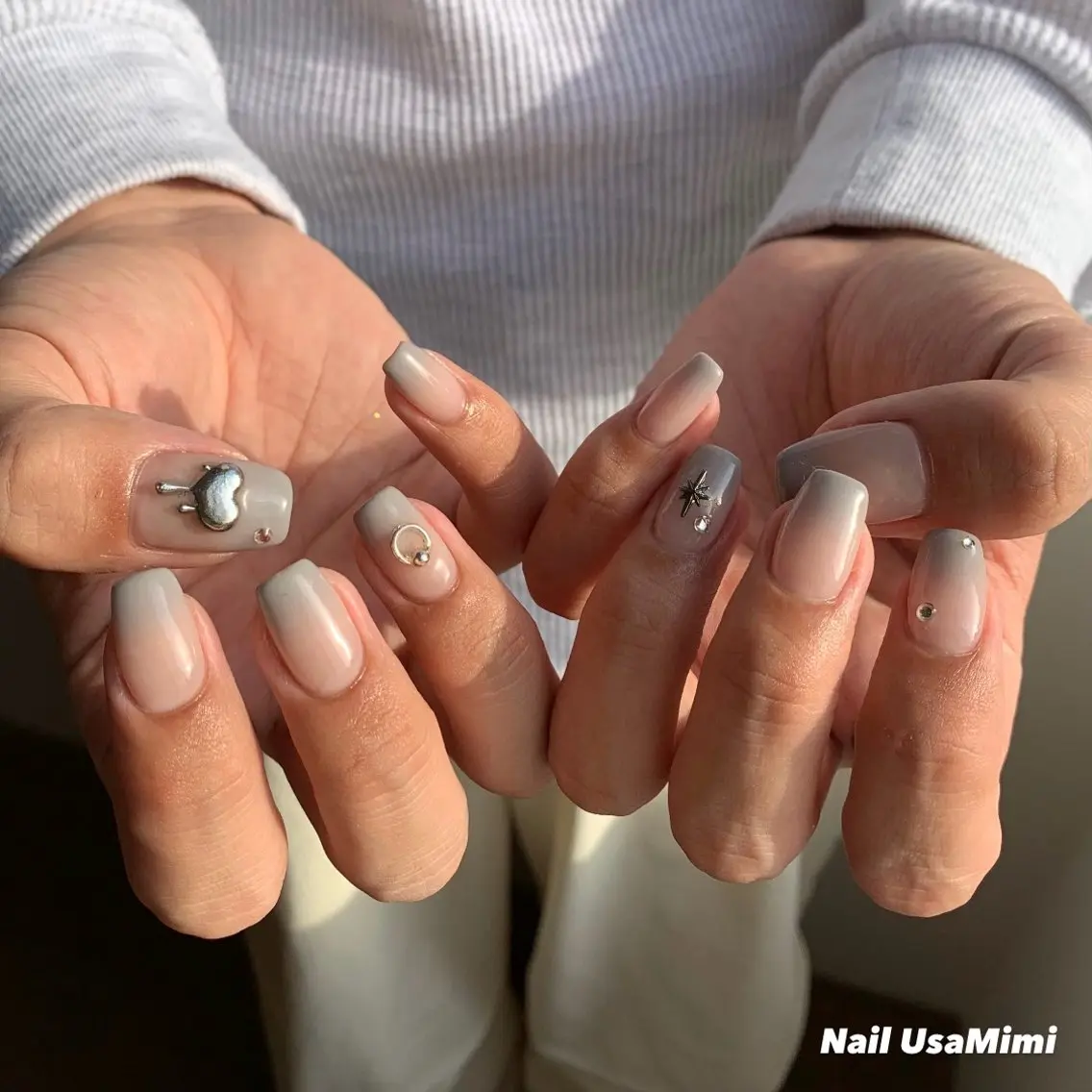 ネイル ジェルネイル キラキラネイル メンズネイル ワンカラーネイル パラジェル NAIL DOT STUDIO堺筋本町のネイルデザイン
