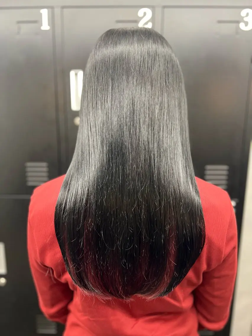 ロング カラー ピンクカラー カット ヘアカラー 透明感カラー特化🫧 🦋栗原🦋のヘアスタイル