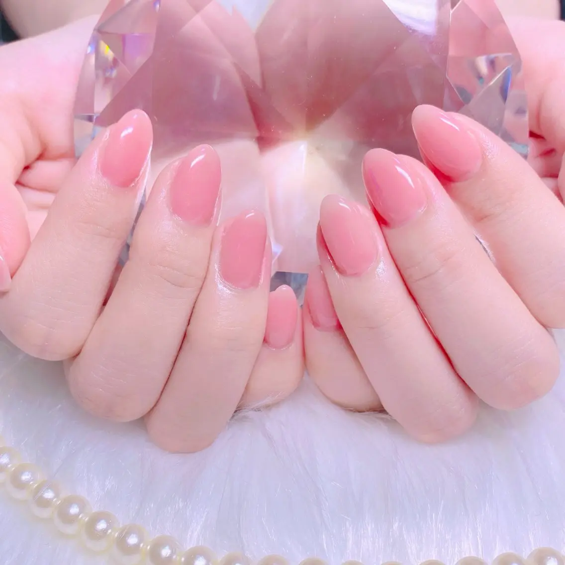 ネイル オフィスネイル ワンカラーネイル Nail Yunaのネイルデザイン