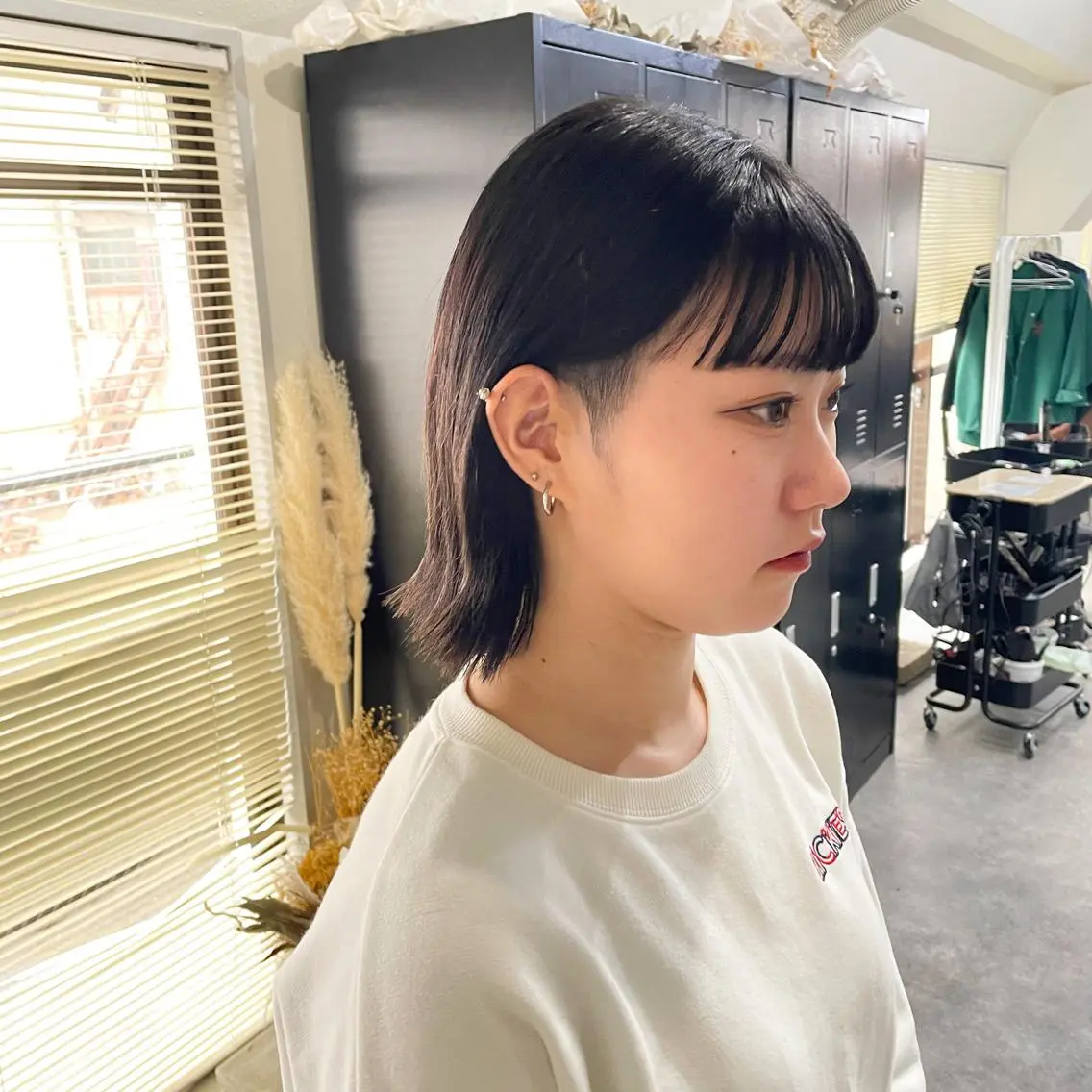 ショート カラー パーマ ヘアアレンジ メンズ キッズ ネイル マツエク・マツパ 切りっぱなしボブ 前下がりボブ ショートボブ メンズブリーチ メンズハイライト 大人スタイル 太田のヘアスタイル