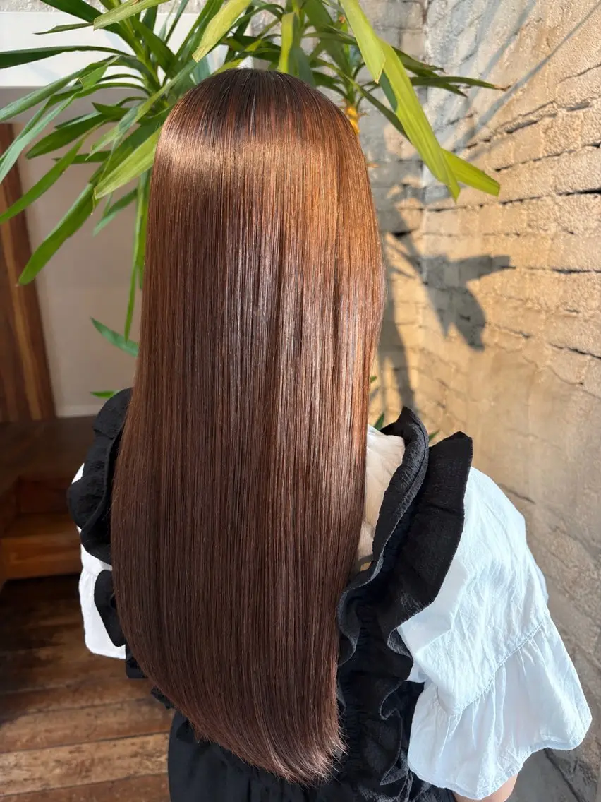 ロング 杉原 向日梨のヘアスタイル