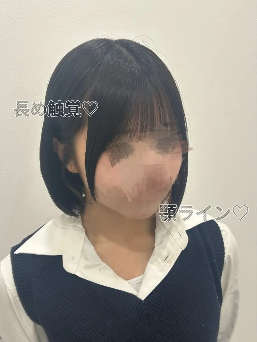 ショート 新田 妃那のヘアスタイル